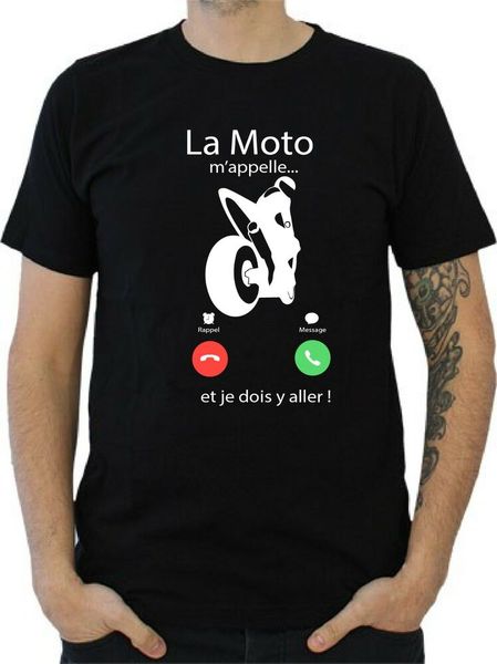 

mens t-shirt the motorcycle calls me..., White;black