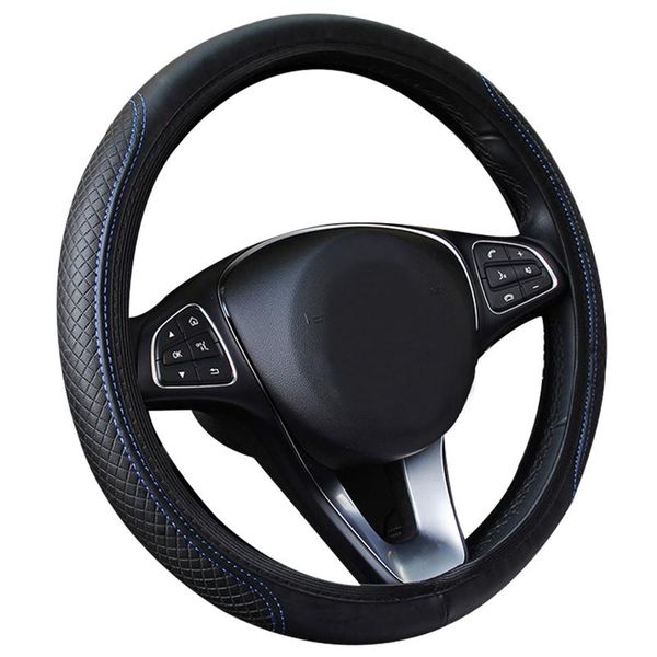 

steering wheel covers elastic non slip soft wear resistant easy install protection cover universal fashion durable artificial leather