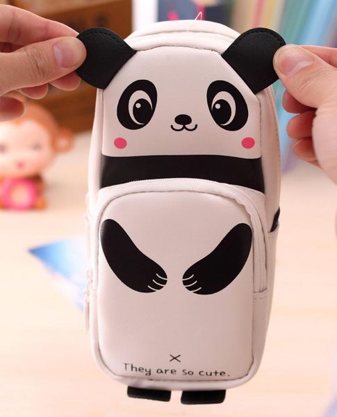 

animal pencil case cute kawaii 3d panda school supplies novelty item for kids gift children panda#p30 bags