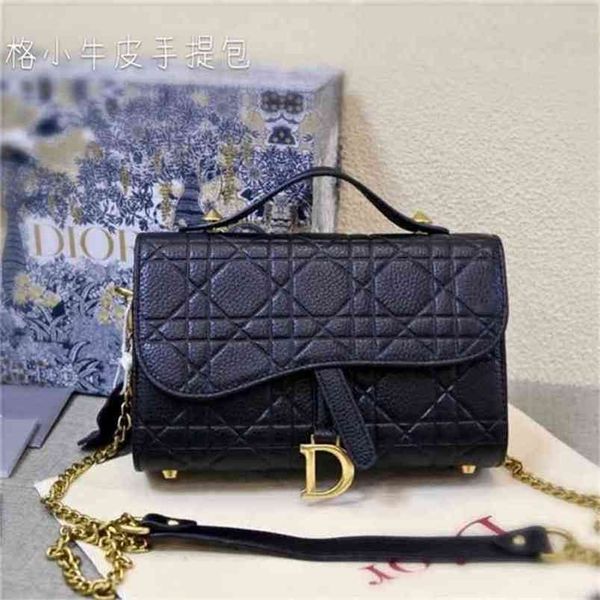 

christian 1:1 d casual and fashionable hand-held cross carrying small fragrant cowhide one shoulder bag 1bip luxuryss yw designer handbag ab