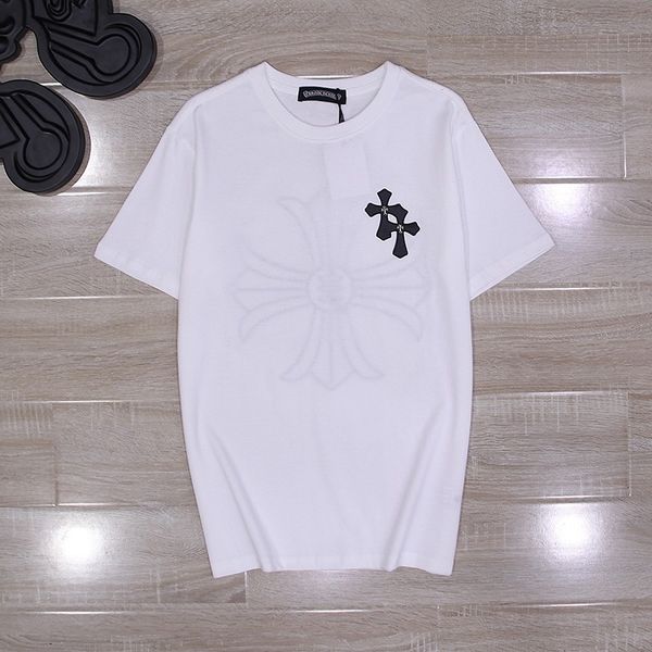 

chrome cross leather sleeve, White;black
