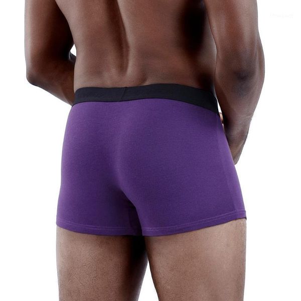 

underpants men's panties boxershorts comfortable elastic for man homme boxer shorts cotton underwear male brand fashion, Black;white