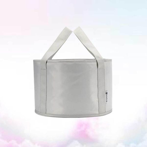 

buckets 1pc portable water basin folding washing laundry multi-purpose outdoor foot stylish washbasin so