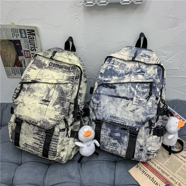 

backpack 2021 fashion large capacity campus tide cool