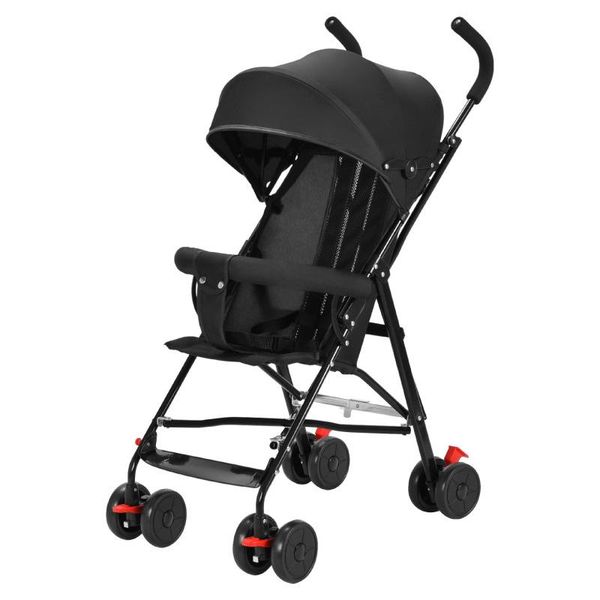 

strollers# wholesale baby stroller can sit and lie light foldable child push umbrella cart