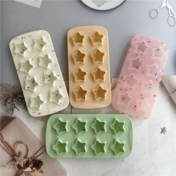 

baking moulds ce cube trays five-pointed star resin mold silicone mould handmade crystal epoxy diy jewelry making tools