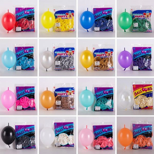 

party decoration 50pcs6 inch tail latex balloon birthday banquet wedding valentine's day mother's anniversary baby shower