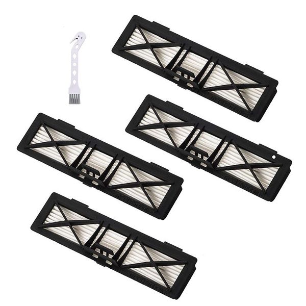 

vacuum cleaners 4 pack hepa filter for neato botvac d70/d75/d80/d85 sweeper robot accessories