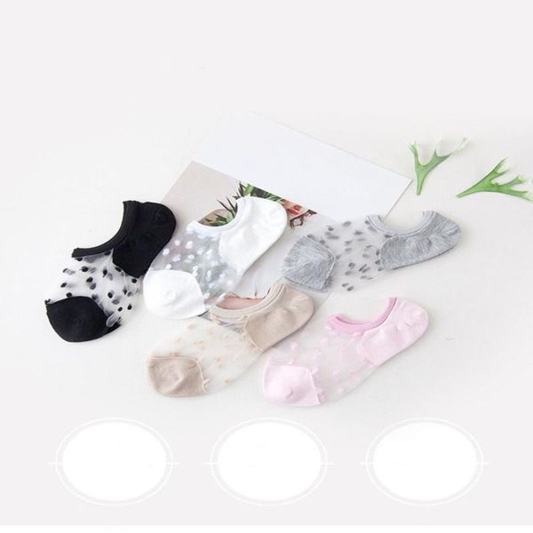

socks 5 pair/pack lace mesh fishnet transparent stretch elasticity ankle net yarn thin women girl calcetines mujer, Pink;yellow
