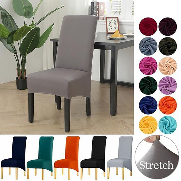 

chair covers the all-inclusive elastic and dirt-resistant diagonal pendulum is suitable for el banquet cover 1 pc/2 pc/4 pc/6 pc.