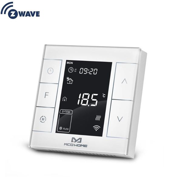 

smart home control zwave plus water /electrical heating thermostat z wave programmable built in temperature and humidity