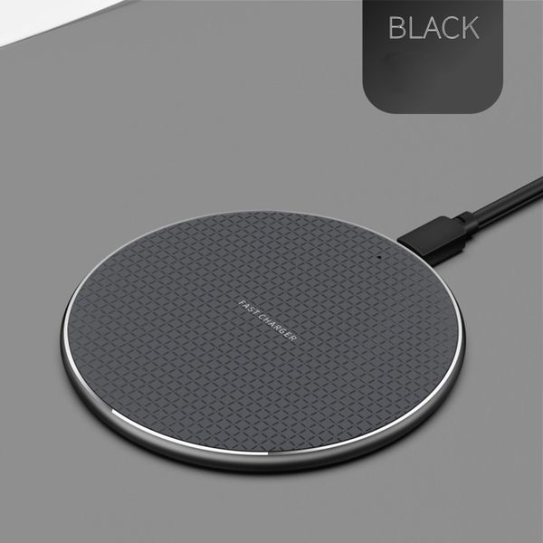 

10w qi cell phone wireless charger for iphone 12 11 pro 8 8plus xs max x xr fast charging pad