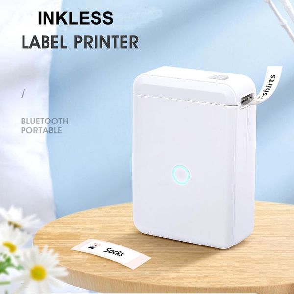 

niimbot d110 wireless label printer portable pocket handheld thermal price sticker marker home office supplies printers