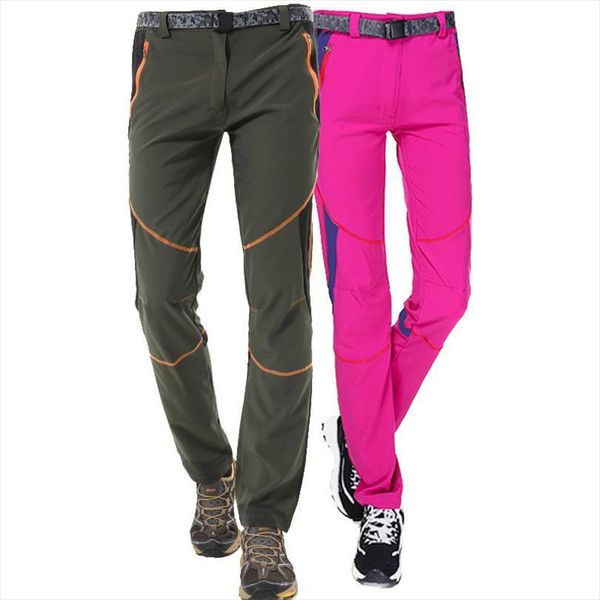 

quick dry stretch lightweight women pants summer casual elastic breathable thin trousers waterproof military cargo, Black