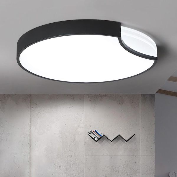 

ceiling lights modern led lamp bedroom nordic creative circular living room lanterns loft decor light fixtures kids