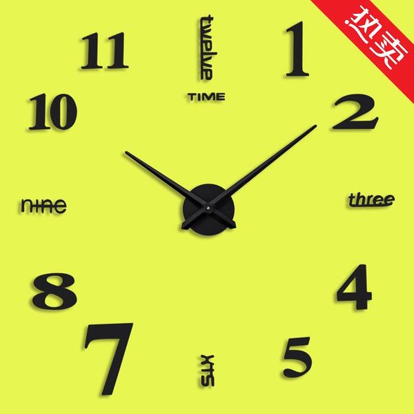 

wallpapers living room creative clock wall stickeriy european style sticker decorative bumper 3d so bedroom