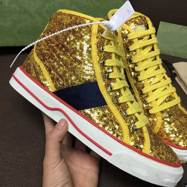 

g shoes women's tennis 1977 sneaker with web green and red luxury fashion training design in cotton men's sizes 35-46 mjkff001, Black