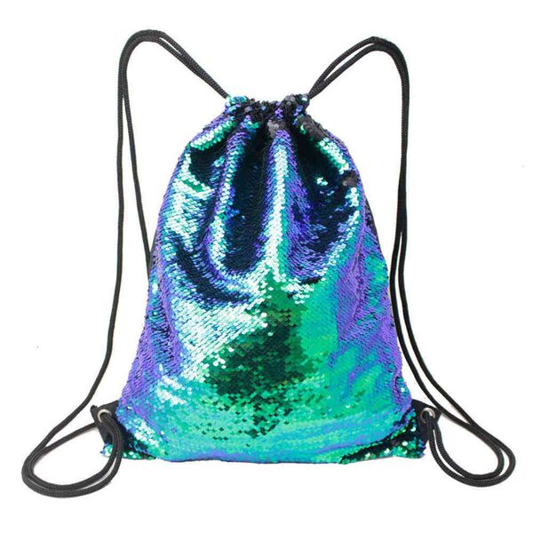 HBP Non-Brand Q borsa sportiva con paillettes che cambia colore Tasca con coulisse Zaino esterno sport.0018