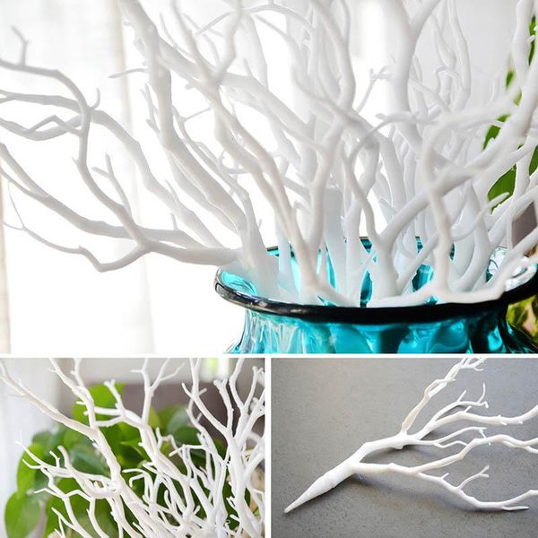 

decorative flowers & wreaths dried tree home decor peacock coral branches plastic artificial plants wedding decoration c1