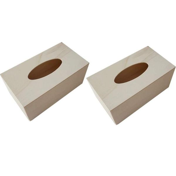 

tissue boxes wooden napkin box plain color holders for home shop & napkins