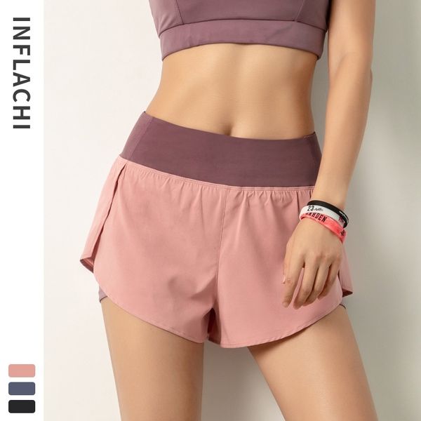 

new fitness sports shorts women's summer pants light proof leisure fast dry running yoga exercise ventilation, Black