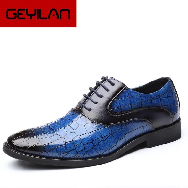 

dress shoes 2021 design leather oxford mens flats casual british style men oxfords fashion brand for drop, Black