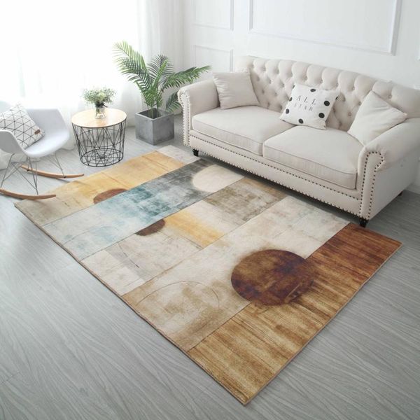 

carpets nordic abstract carpet living room modern sofa coffee table mat large soft plush area rug bedroom decor fluffy kid