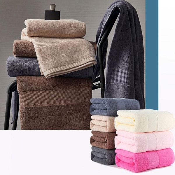 

towel 8 pieces pure cotton 2 large bath towels 4 square set color absorbent thick