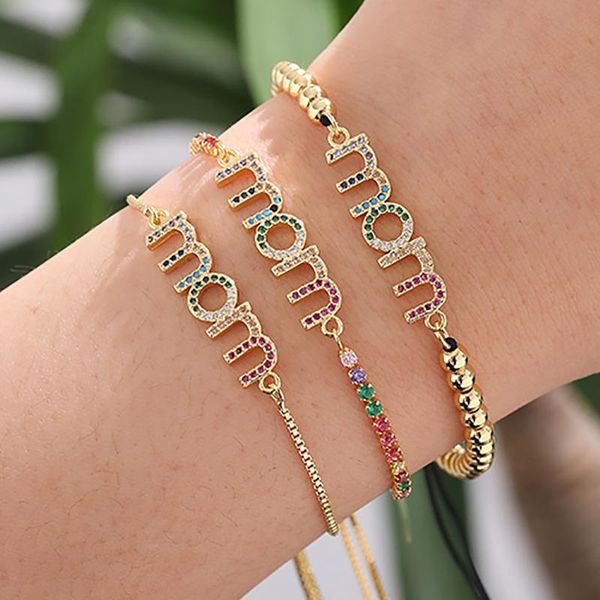 

fashion colorful crystal bracelets for women statement diy jewelry female bangle adjustable bracelet party gift charm, Golden;silver