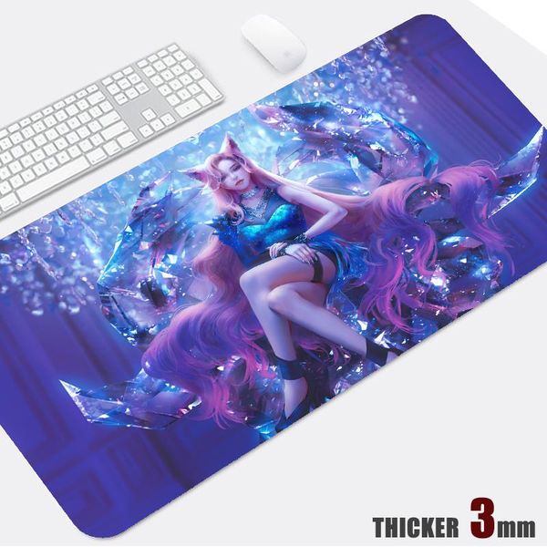 

mouse pads & wrist rests ali pad gamer office desk mat league of legends mid computer laplarge rubber xxl accessories package edge 3mm