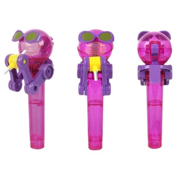 

party masks creative novelty toy funny lolli robot holder decompression candy dustproof