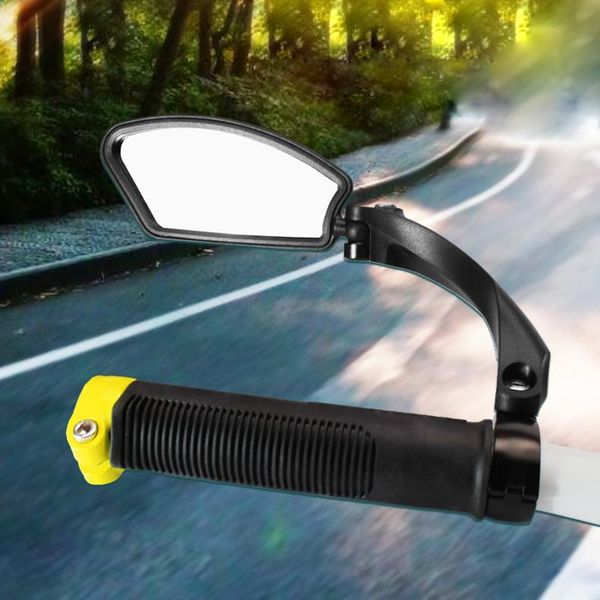 

bike groupsets 360 degree rotating bicycle mirror handlebar rearview round shape mountain road outdoor cycling safety foldable