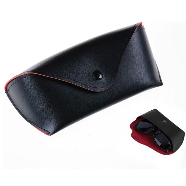 

durable leather glasses case sunglasses eyeglasses storage holder box bag cases bags