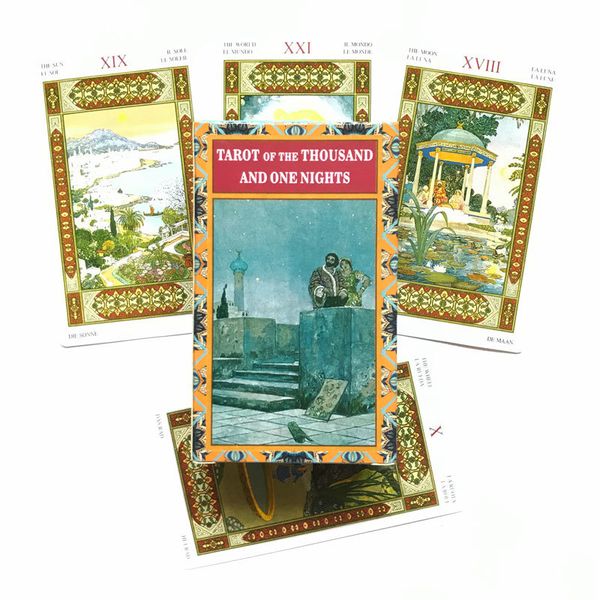 

78card tarot of the thousand card oracles cards for fate divination board game and a variety options games individual