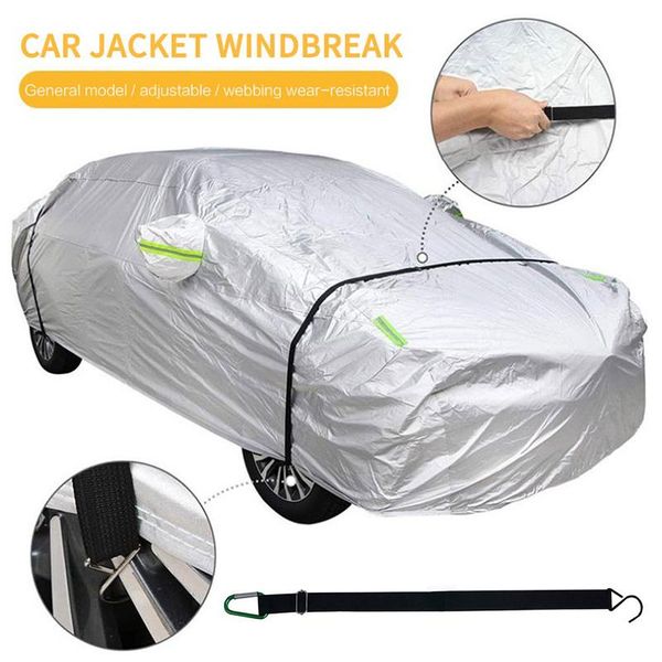 

car covers 2pcs clothes fixed elastic automobile hood rope strap band universal cover wind belt