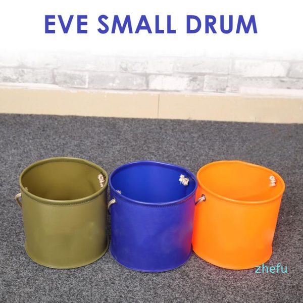 

colors fishing bucket foldable eva outdoor live fish water storage waterproof portable accessories