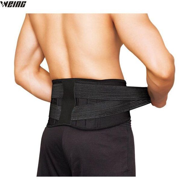 

lightweight mesh waist belt sports equipment adjustable support, Black;gray