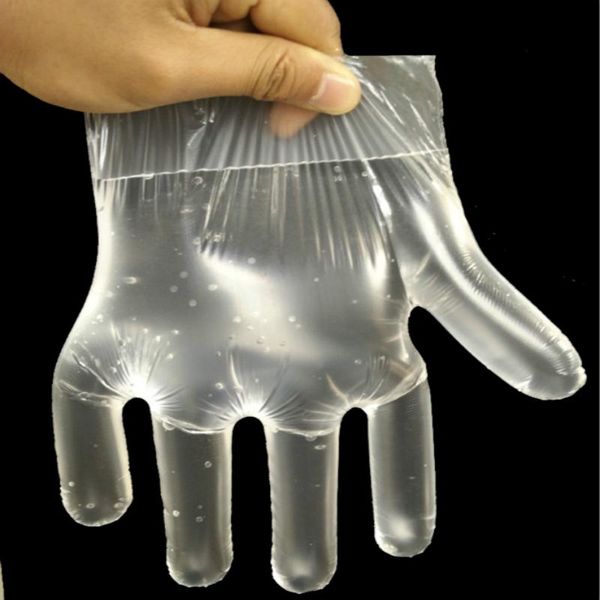 

disposable gloves thickened plastic pe film catering and beauty food kitchen sanitary transparent household