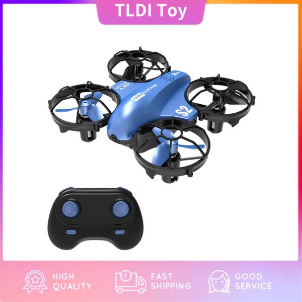 

drones kids toys mini rc drone model helicopter ufo gesture fixed height 360 rolling quadrocopter one key land auto hovering toy