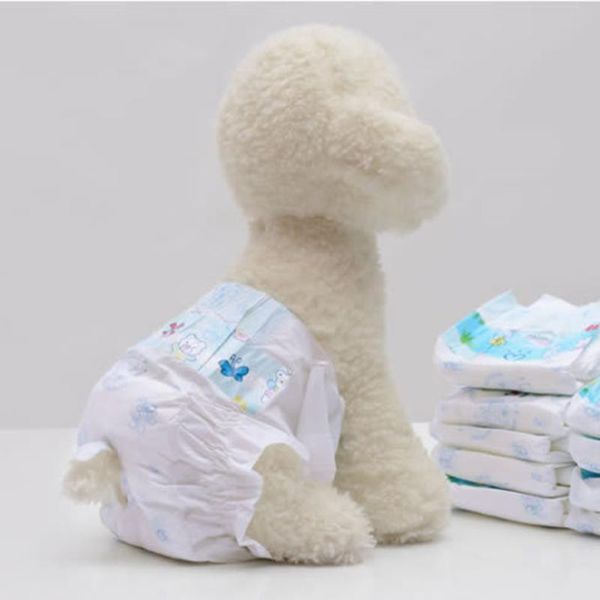 

dog apparel 30pcs /set pet diapers female soft disposable super absorbent