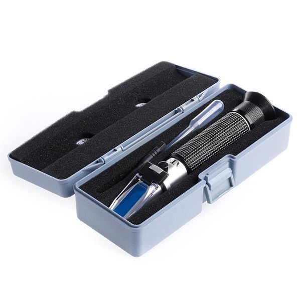 

salinity refractometer meter water reader marine 0~10% salt aquarium test tester h05e aquariums