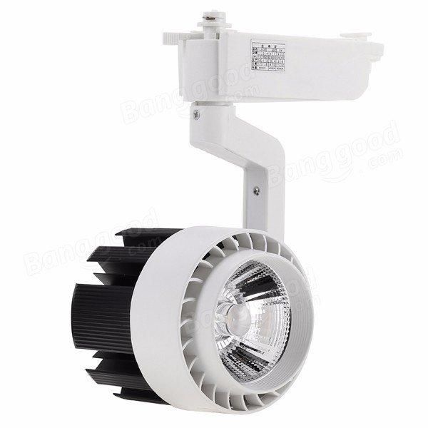 

10pcs 20w led track light ac86v-265v spotlight rail spot lamp cob indoor lights