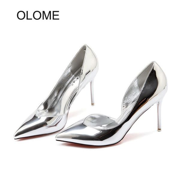 

dress shoes spring women high heels elegant ladies fashion brand chaussures female breathable footware party' pumps zapatos de mujer, Black