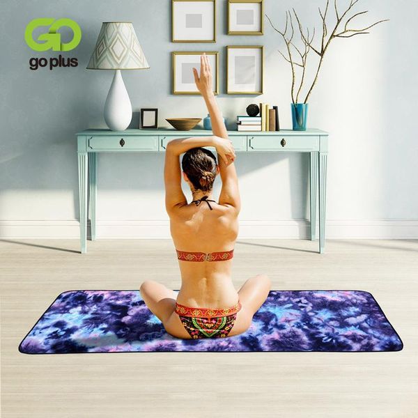 

yoga towel mat fitness workout accessories cover for gym non slip blankets 185*63cm