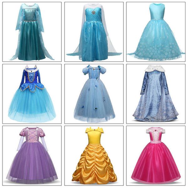 

clothing children's dress cosplay performance dress girl's dress, White