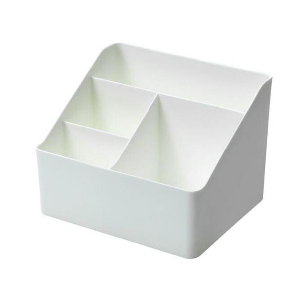 

plastic desksundries storage makeup organizer cosmetic brush case home office bathroom box boxes & bins