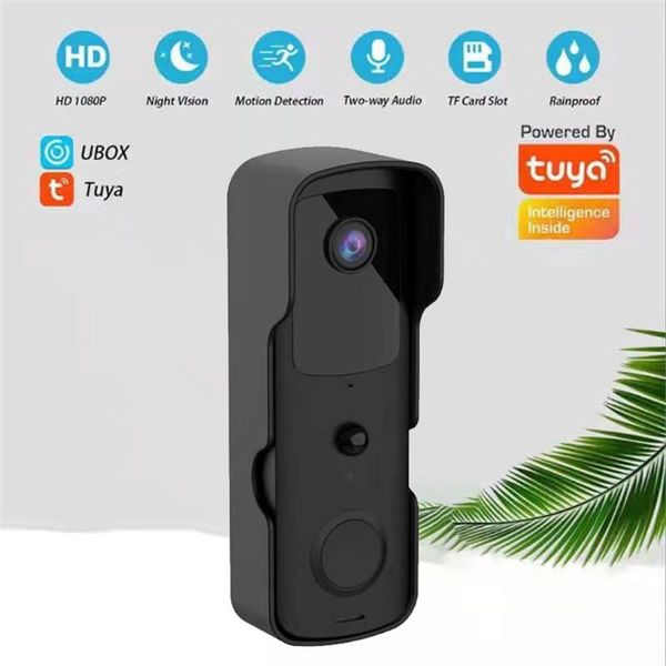 

doorbells video doorbell waterproof camera visual intercom chime night vision ip wifi smart door bell wireless home security cam dropship