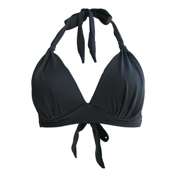 

women's swimwear 2021 bra big cup bandage bikinis mujer underwear women swimsuit bathing beachwear swimming suit biquini, White;black