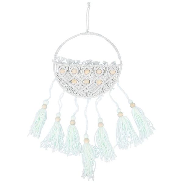 

tapestries 1pc creative tassel wall hanging pretty decor beige