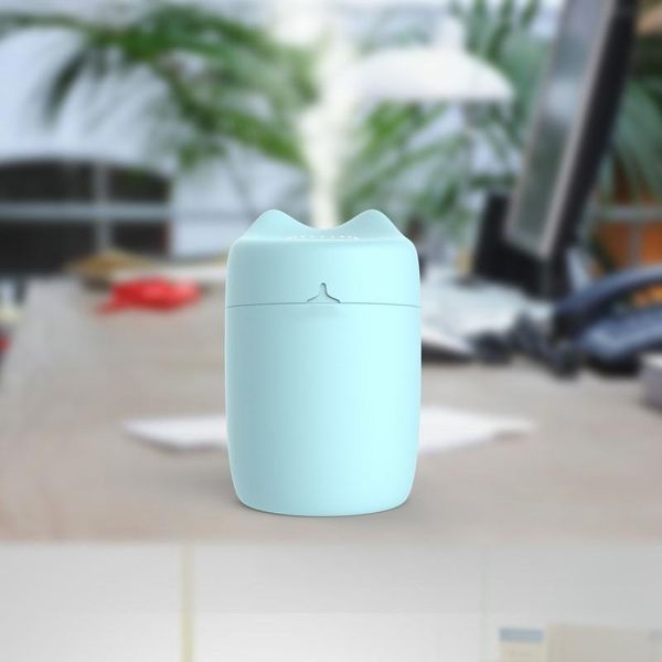 

humidifiers 220ml ultrasonic air humidifier candle romantic soft light usb essential oil diffuser car purifier aroma anion mist maker 2021